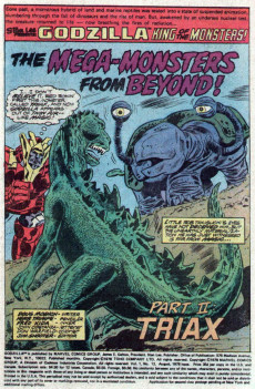 Extrait de Godzilla King of the Monsters (1977) -13- Mayhem is the Mega-Monster!