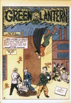 Extrait de Green Lantern Vol.1 (1941) -4- The Green Lantern and Doiby Dickles Join the Army!