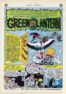 Extrait de Green Lantern Vol.1 (1941) -14- Issue # 14
