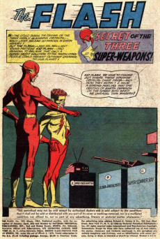 Extrait de The flash Vol.1 (1959) -135- Secret of the Three Super-Weapons!