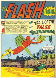 Extrait de The flash Vol.1 (1959) -143- Trail of the False Green Lanterns!