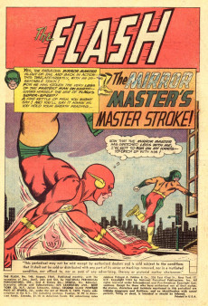 Extrait de The flash Vol.1 (1959) -146- The Mirror Master's Master Stroke!