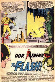 Extrait de The flash Vol.1 (1959) -147- Our Enemy, The Flash!