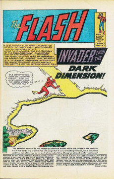 Extrait de The flash Vol.1 (1959) -151- Invader from the Dark Dimension!