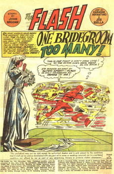 Extrait de The flash Vol.1 (1959) -165- One Bridegroom Too Many!