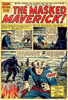 Extrait de Rawhide Kid Vol.1 (1955) -44- The Masked Maverick!