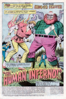 Extrait de Richard Dragon, Kung-Fu Fighter (DC Comics - 1975) -10- The Human Inferno!