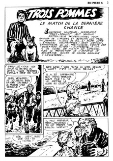 Extrait de En Piste ! (1re série) (Aventures et Voyages) -5- Trois-Pommes : Le match de la dernière chance