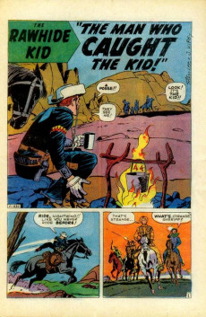 Extrait de Rawhide Kid Vol.1 (1955) -84- The Man Who Caught the Rawhide Kid!