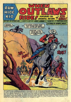Extrait de Rawhide Kid Vol.1 (1955) -89- When Outlaws Ride!