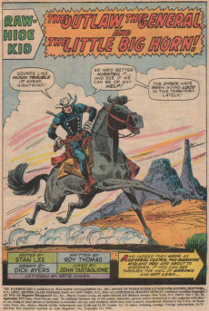 Extrait de Rawhide Kid Vol.1 (1955) -91- The Guns of General Custer!