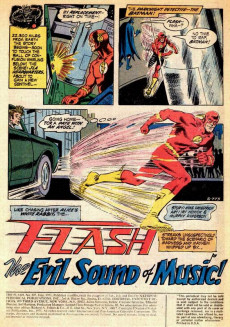 Extrait de The flash Vol.1 (1959) -207- The Evil Sound of Music!
