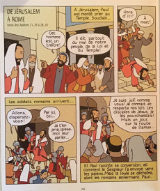 Extrait de La bible pour les enfants en BD