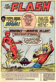 Extrait de The flash Vol.1 (1959) -213- Vengeance of the Immortal Man!