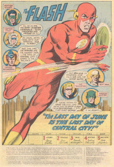 Extrait de The flash Vol.1 (1959) -244- The Last Day of June Is the Last Day of Central City!