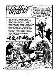 Extrait de Hopalong Cassidy (puis Cassidy) (Impéria) -119- Le guet-apens