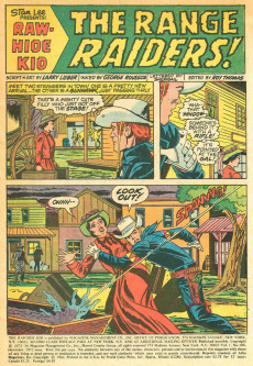 Extrait de Rawhide Kid Vol.1 (1955) -106- When the Raiders Strike!