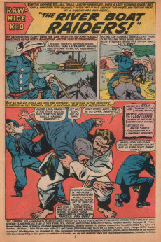 Extrait de Rawhide Kid Vol.1 (1955) -116- The River Boat Raiders!