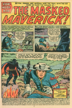 Extrait de Rawhide Kid Vol.1 (1955) -117- The Masked Maverick!