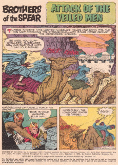 Extrait de Brothers of the Spear (Gold Key - 1972) -3- (sans titre)