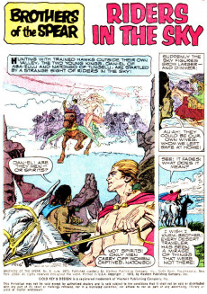 Extrait de Brothers of the Spear (Gold Key - 1972) -5- Riders in the Sky