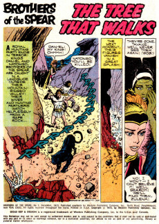 Extrait de Brothers of the Spear (Gold Key - 1972) -7- The Tree That Walks
