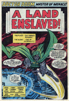 Extrait de Astonishing Tales Vol.1 (1970) -5- This is your finish, Doom! / Rampage!