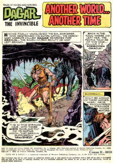 Extrait de Dagar the Invincible (Gold Key - 1972) -5- Issue # 5