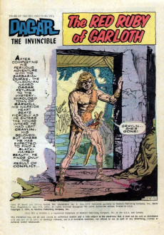 Extrait de Dagar the Invincible (Gold Key - 1972) -8- Issue # 8