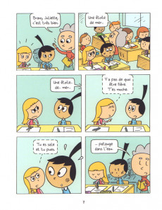 Extrait de Les inséparables -7- Juliette se fait harceler