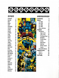 Extrait de (DOC) Marvel Comics (en anglais) - X-Men: The Essential Guide