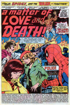 Extrait de Marvel Team-Up Vol.1 (1972) -60- A Matter of Love and Death!