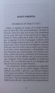 Extrait de Tintin - Divers -2019/11- Brassens et Tintin - Deux mondes parallèles
