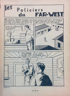 Extrait de Tex Bill (Arédit) -38- Les policiers du Far-West