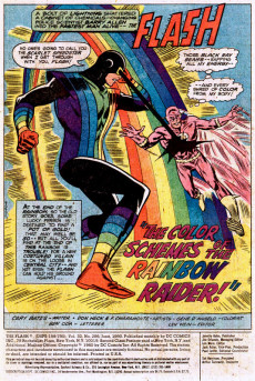 Extrait de The flash Vol.1 (1959) -286- Who Is the Rainbow Raider?