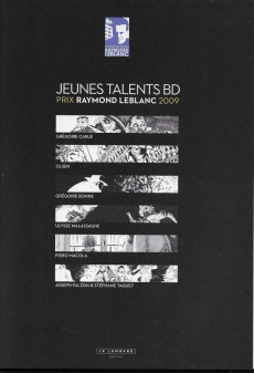 Extrait de Prix Raymond Leblanc - Jeunes talents BD - Prix Raymond Leblanc 2009