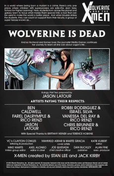 Extrait de Wolverine and the X-Men Vol.2 (2014) -11- Wolverine is dead