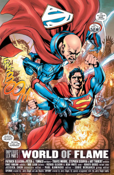 Extrait de Superman (2016) -35- Imperius Lex Part 3: World Of Flame