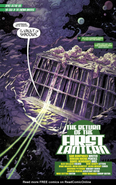 Extrait de Green Lanterns (2016) -25- The Return Of The First Lantern