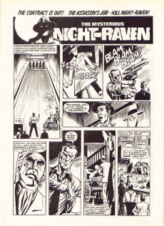 Extrait de Marvel Graphic Novel (Marvel U.K - 1985) -5- Night Raven: The Collected Stories