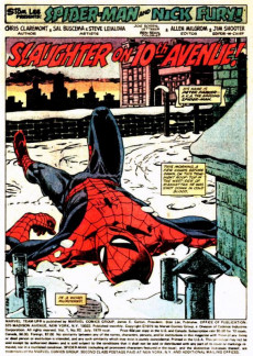 Extrait de Marvel Team-Up Vol.1 (1972) -83- Slaughter on Tenth Avenue!