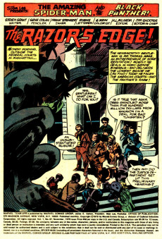 Extrait de Marvel Team-Up Vol.1 (1972) -87- Claws of the Panther!
