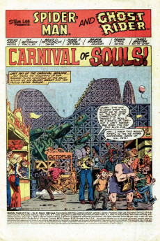 Extrait de Marvel Team-Up Vol.1 (1972) -91- Who Will Survive-- The Carnival of Fear?