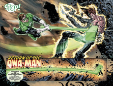 Extrait de The green Lantern Vol.1 (2019)  -12- Return of the Qwa-Man
