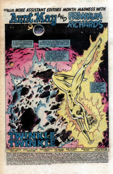 Extrait de Marvel Team-Up Vol.1 (1972) -137- Aunt May and Franklin Richards Vs. Galactus