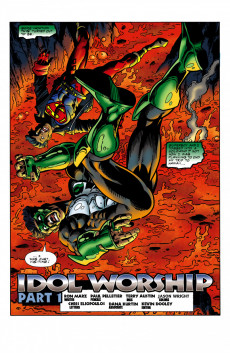 Extrait de Green Lantern Vol.3 (1990) -94- Idole Workship, Part 1
