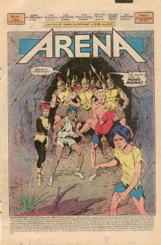 Extrait de The new Mutants (1983) -9- Arena
