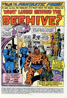Extrait de Marvel's Greatest Comics (1969) -49- What Lurks Behind the Beehive?