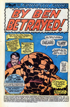 Extrait de Marvel's Greatest Comics (1969) -52- By Ben Betrayed!