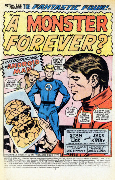 Extrait de Marvel's Greatest Comics (1969) -61- This Monster Forever!
